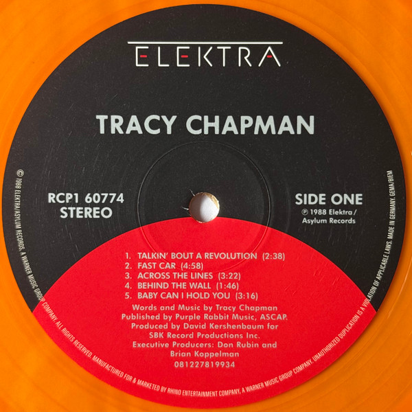 Tracy Chapman - Tracy Chapman | Elektra (603497832613) - 4