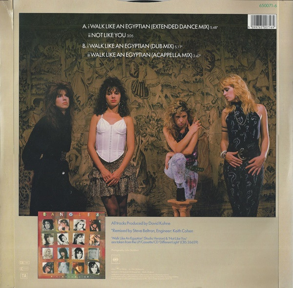 Bangles - Walk Like An Egyptian | CBS (650071-6) - 2