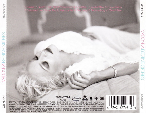Madonna - Bedtime Stories | Maverick (9362-45767-2) - 2 Madonna - Bedtime Stories | Maverick (9362-45767-2) - 2