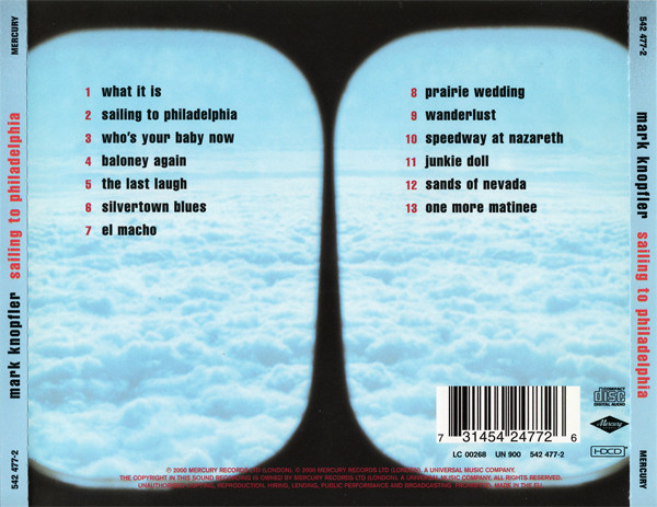 Mark Knopfler - Sailing To Philadelphia | Mercury (542 477-2) - 2