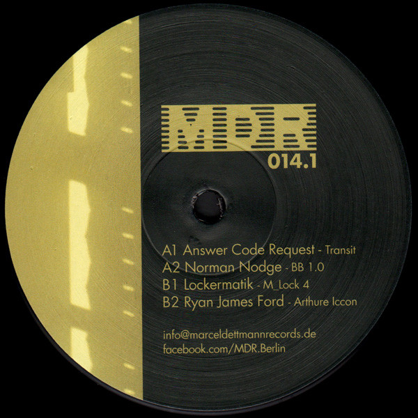 Various - MDR 14.1 | Marcel Dettmann Records (MDR 014.1)