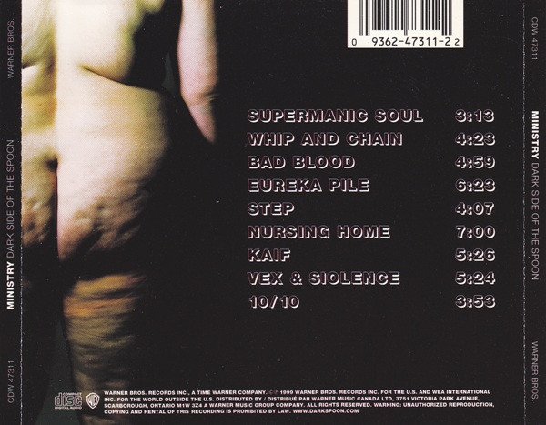 Ministry - Dark Side Of The Spoon [CD] | Warner Bros. Records (CDW 47311) - 2