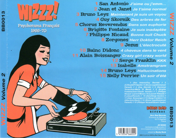 Various - Wizzz!  Volume 2 | Born Bad Records (BB0013) - 3