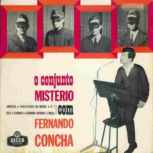 Conjunto Mistério com Fernando Concha - O Conjunto Mistério Com Fernando Concha | Decca (PEP 1073) - main