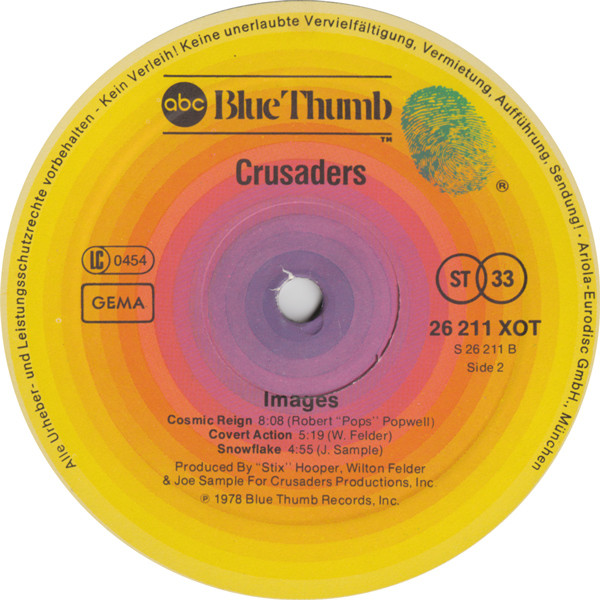 The Crusaders - Images | ABC Records (26211 XOT) - 4