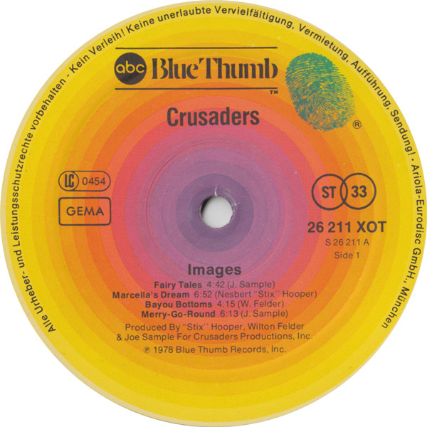 The Crusaders - Images | ABC Records (26211 XOT) - 3