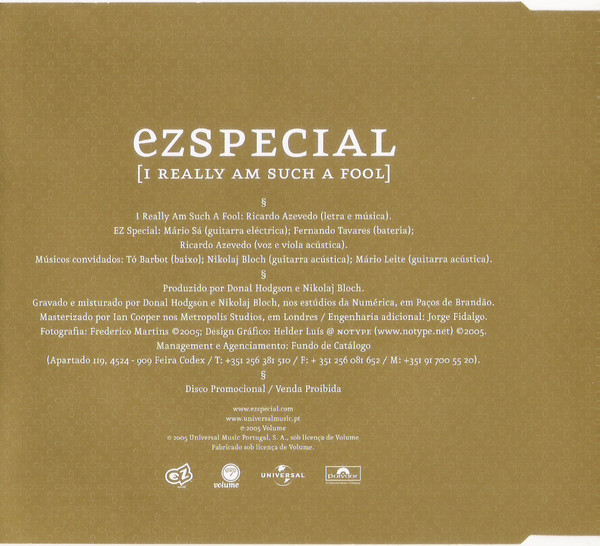 EZ Special - [I Really Am Such A Fool] | Polydor (9871548) - 2