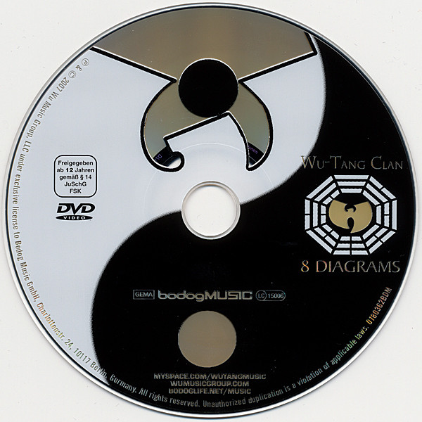 Wu-Tang Clan - 8 Diagrams | Bodog Music (0180362BDM) - 2 Wu-Tang Clan - 8 Diagrams | Bodog Music (0180362BDM) - 2