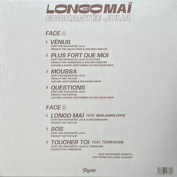 Enchantée Julia - Longo Maï | Roche Musique (none) - 3 Enchantée Julia - Longo Maï | Roche Musique (none) - 3