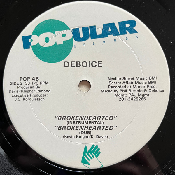 Deboice - Brokenhearted | Popular Records (POP 4) - 2 Deboice - Brokenhearted | Popular Records (POP 4) - 2