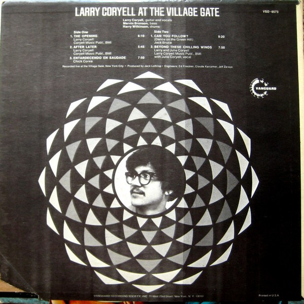 Larry Coryell - At The Village Gate | Vanguard (VSD-6573) - 2 Larry Coryell - At The Village Gate | Vanguard (VSD-6573) - 2