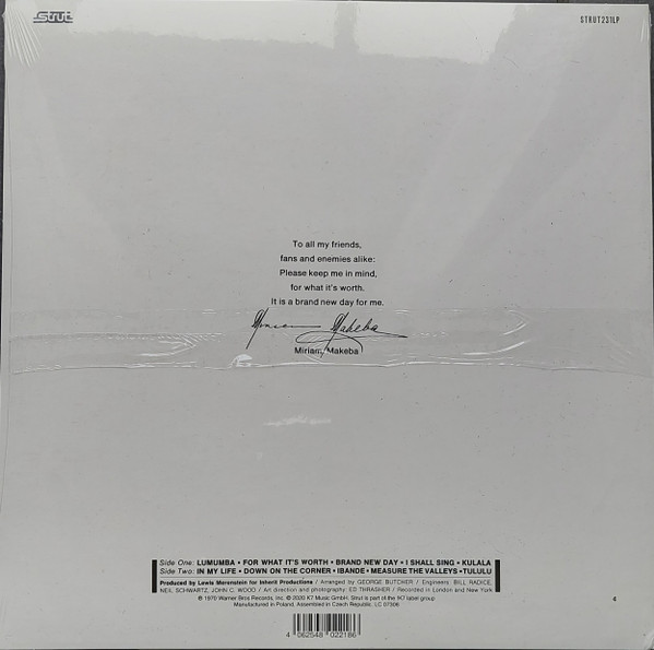 Miriam Makeba - Keep Me In Mind | Strut (STRUT231LP) - 2 Miriam Makeba - Keep Me In Mind | Strut (STRUT231LP) - 2