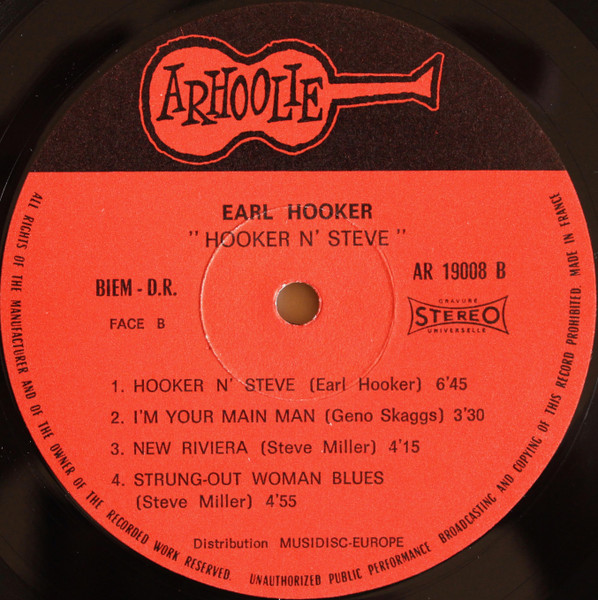 Earl Hooker - Hooker And Steve | Arhoolie Records (AR 19008) - 4 Earl Hooker - Hooker And Steve | Arhoolie Records (AR 19008) - 4