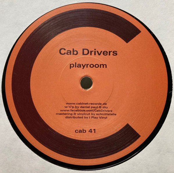 Cab Drivers - Playroom / A Less Complex Situation | Cabinet Records (cab 41)