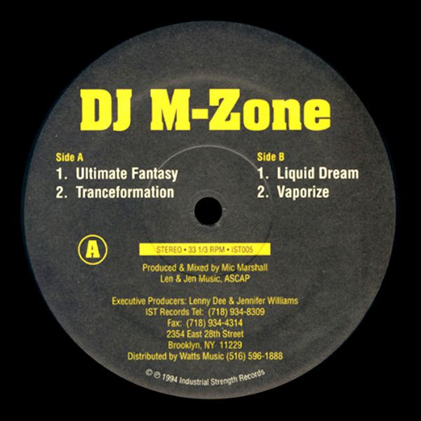 M-Zone - Ultimate Fantasy | IST Records (IST005)