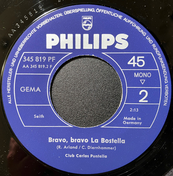 Club Carlos Puntella - La Bostella | Philips (345 819 PF) - 4