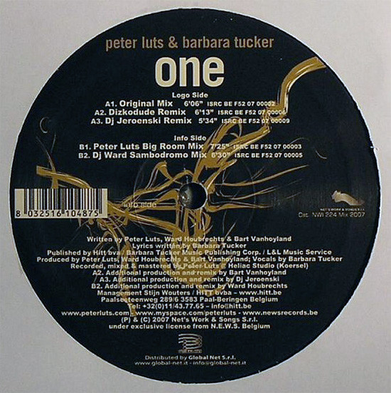 Peter Luts & Barbara Tucker - One | Net's Work International (NWI 224 Mix 2007) - 2 Peter Luts & Barbara Tucker - One | Net's Work International (NWI 224 Mix 2007) - 2