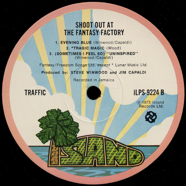 Traffic - Shoot Out At The Fantasy Factory | Island Records (ILPS 9224) - main