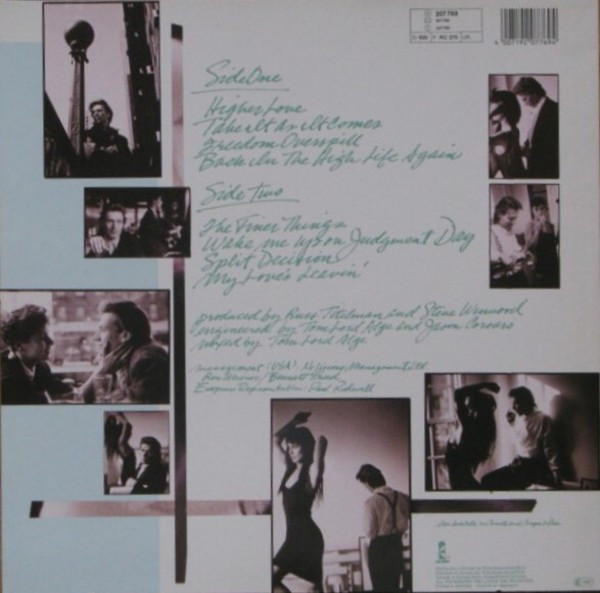 Steve Winwood - Back In The High Life | Island Records (207 769) - 2
