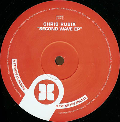 Chris Rubix - Second Wave EP | Black Jack (BLACKJACK 017) - 3