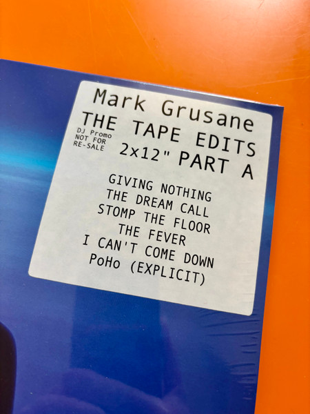 Mark Grusane - The Tape Edits Part A | Taped Records (TAPE1) - 2