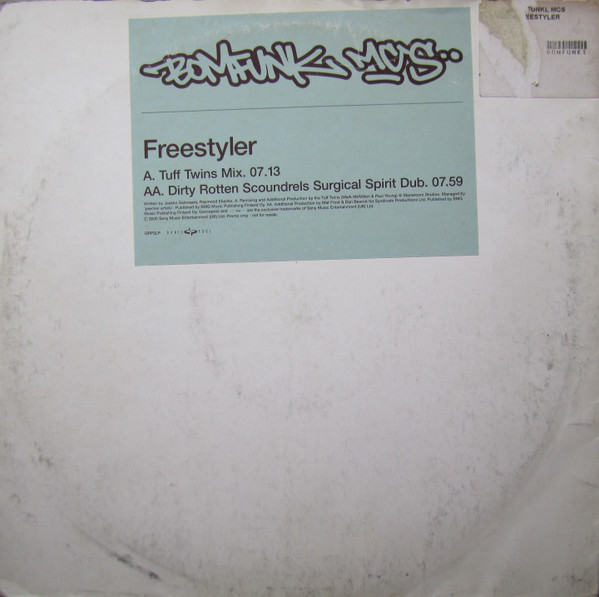 Bomfunk MC's - Freestyler | Dance Pool (DPP2LP) - main