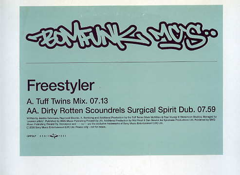 Bomfunk MC's - Freestyler | Dance Pool (DPP2LP) - 2