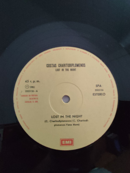 Costas Charitodiplomenos - Lost In The Night / Hot Love | EMI (2005156) - 3