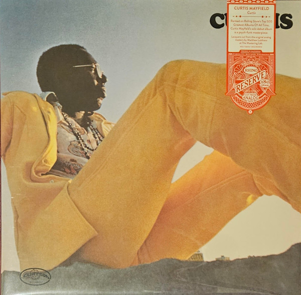 Curtis Mayfield - Curtis | Rhino Records (RES1 728204) - 3 Curtis Mayfield - Curtis | Rhino Records (RES1 728204) - 3