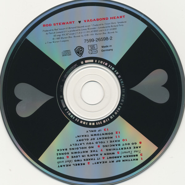 Rod Stewart - Vagabond Heart | Warner Bros. Records (7599-26598-2) - 3