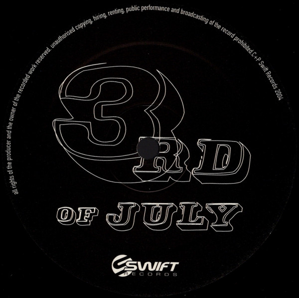 G-Pal vs. El Greco - 3rd Of July / A Prayer Beneath | Swift Records (SWIFT 010) - 3