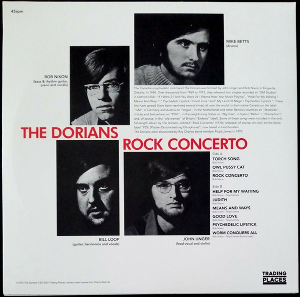 The Dorians - Rock Concerto | Trading Places (TDP54032) - 2