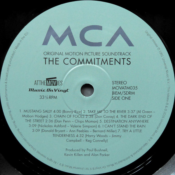 The Commitments - The Commitments (Music From The Original Motion Picture Soundtrack) | Music On Vinyl (MOVATM035) - 2