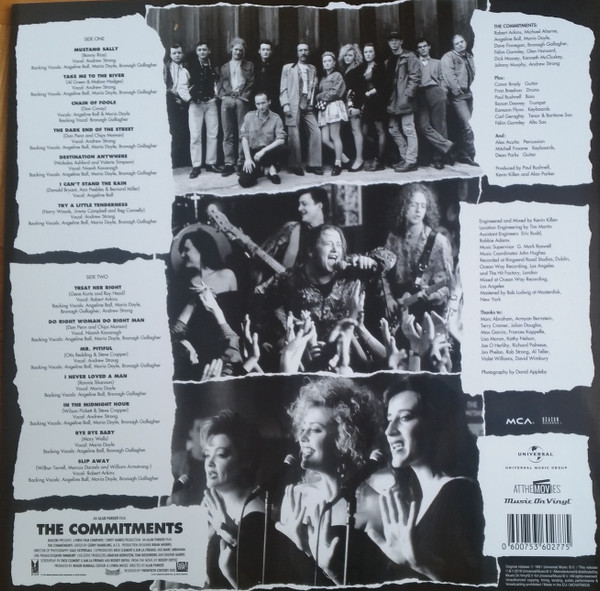 The Commitments - The Commitments (Music From The Original Motion Picture Soundtrack) | Music On Vinyl (MOVATM035) - 2