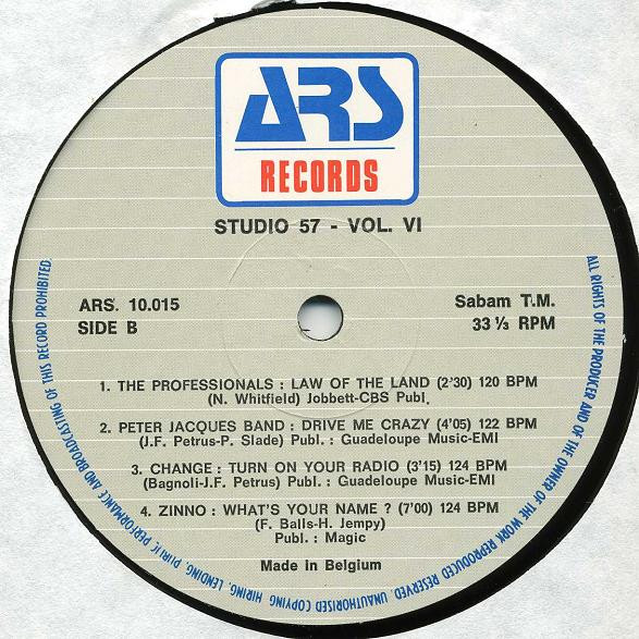 Various - Studio 57 Volume 6 | ARS Records (ARS 10.015) - 4 Various - Studio 57 Volume 6 | ARS Records (ARS 10.015) - 4