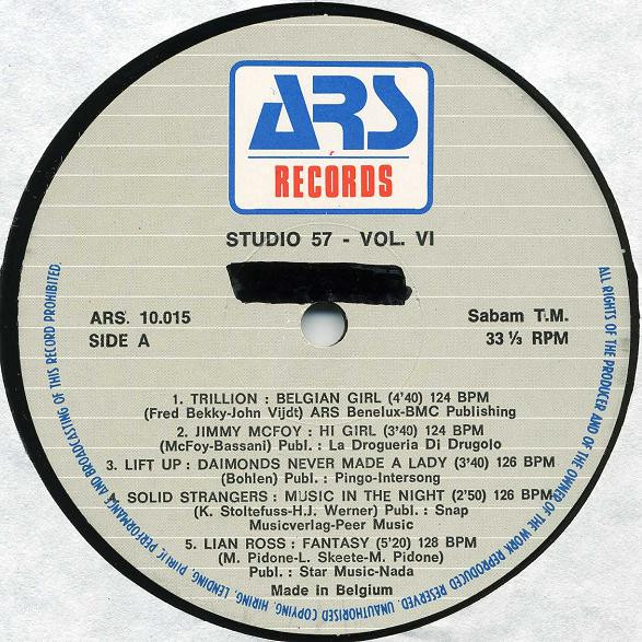 Various - Studio 57 Volume 6 | ARS Records (ARS 10.015) - 3 Various - Studio 57 Volume 6 | ARS Records (ARS 10.015) - 3