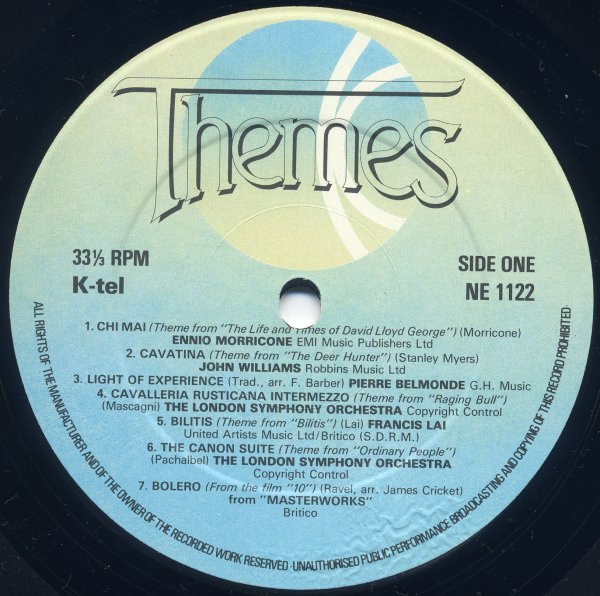 Various - Themes | K-Tel (NE 1122) - 3