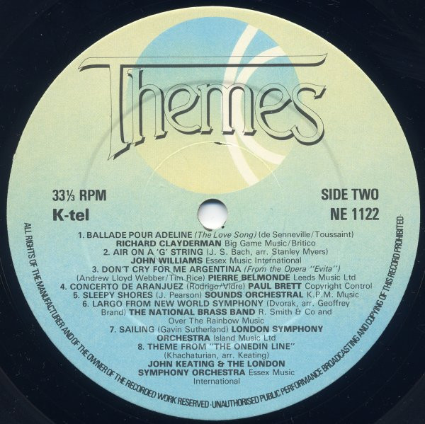 Various - Themes | K-Tel (NE 1122) - 4