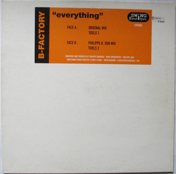 B-Factory - Everything | Swing Boutique (SWB004)