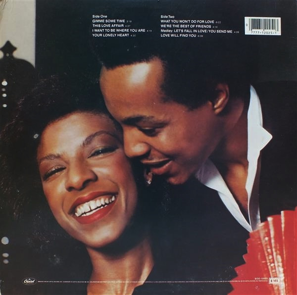 Natalie Cole & Peabo Bryson - We're The Best Of Friends | Capitol Records (SW-12019) - 2 Natalie Cole & Peabo Bryson - We're The Best Of Friends | Capitol Records (SW-12019) - 2