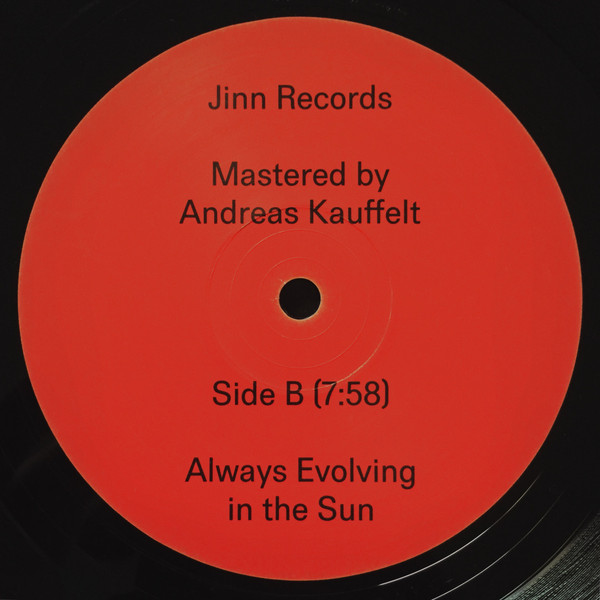 Feilim - Always Evolving In The Sun EP | JINN Records (JINN02) - 3