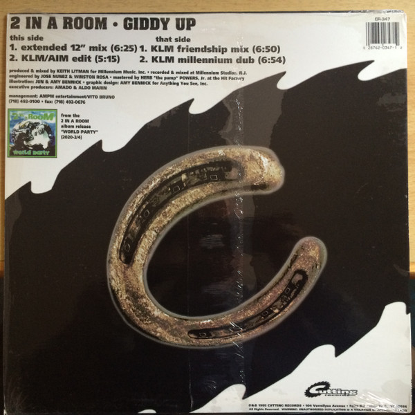 2 In A Room - Giddy Up | Cutting Records (CR-347) - 2