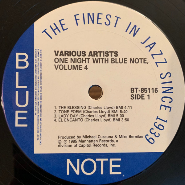 Various - One Night With Blue Note, Volume 4 | Blue Note (BT 85116) - 3 Various - One Night With Blue Note, Volume 4 | Blue Note (BT 85116) - 3