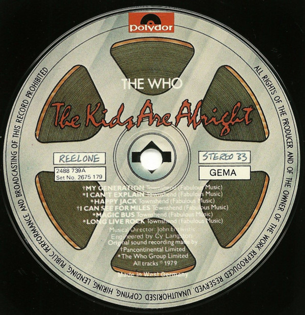 The Who - The Kids Are Alright | Polydor (2675 179) - 3