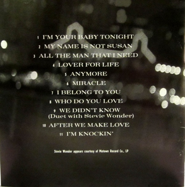 Whitney Houston - I'm Your Baby Tonight | Arista (ARCD-8616) - 4