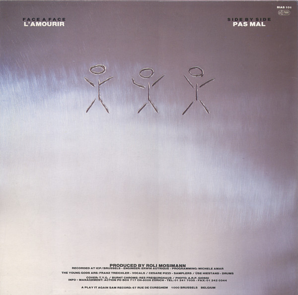 The Young Gods - L'Amourir | Play It Again Sam Records (BIAS 101) - 2 The Young Gods - L'Amourir | Play It Again Sam Records (BIAS 101) - 2