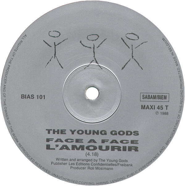 The Young Gods - L'Amourir | Play It Again Sam Records (BIAS 101) - 3 The Young Gods - L'Amourir | Play It Again Sam Records (BIAS 101) - 3