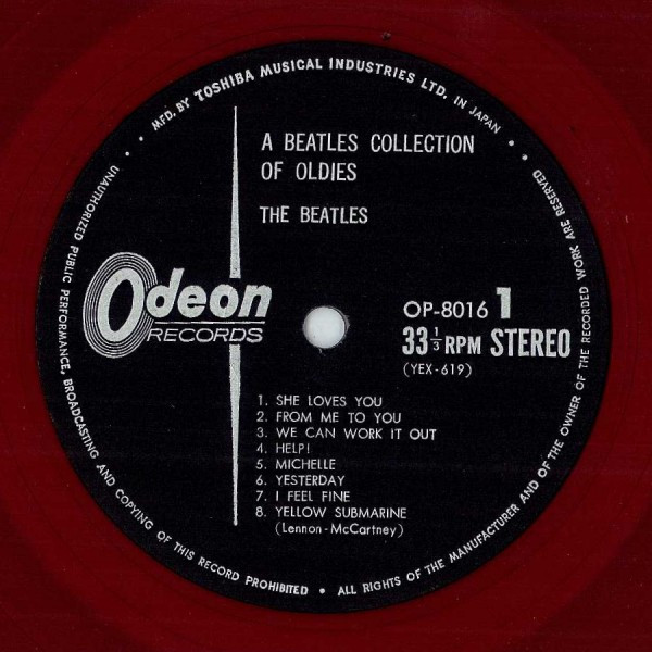 The Beatles - A Collection Of Beatles Oldies | Odeon (OP-8016) - 3