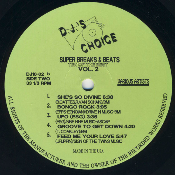 Various - Super Breaks & Beats Vol.2 | DJ's Choice (DJ10-02) - 4 Various - Super Breaks & Beats Vol.2 | DJ's Choice (DJ10-02) - 4