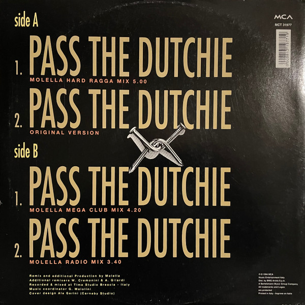 Molella 's Musical Youth - Pass The Dutchie (Remix) | MCA Records (MCT 31977)
